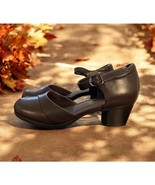 NEW Women&#39;s Dream Pairs Brown Mary Jane Shoes Sandals Heels Size 8 - $38.35 CAD
