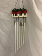 Piano Keys Christmas Holly Wind Chimes - £4.91 GBP