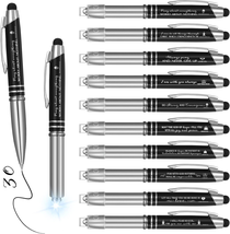 30 Pcs Bible Verse Ballpoint Pens Christian Pens Inspirational Quotes Pens Relig - £23.23 GBP