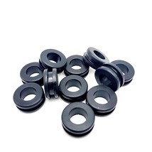 3/4&quot; Panel Hole Rubber Cable Grommets 1/2&quot; ID for 1/8” Thick Wall Wiring... - $12.27+