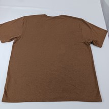 Carhartt K87 B00 Original Fit Men's Brown Cotton T-Shirt Short Sleeve Size XL  image 13