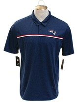 Nike Dri Fit NFL New England Patriots Blue Short Sleeve Polo Shirt Men's NWT - £79.92 GBP