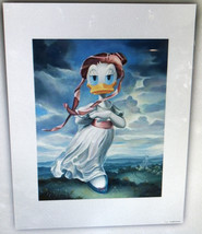 Disney Pink Daisy Duck by Maggie Parr Art Print Reproduction 16 x 20