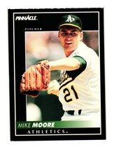 1992 Pinnacle #109 Mike Moore Oakland Athletics - £2.34 GBP