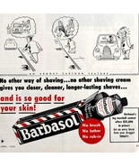 Barbasol Shaving Cream 1952 Advertisement Hair Beard Hygiene DWEE7 - £27.57 GBP