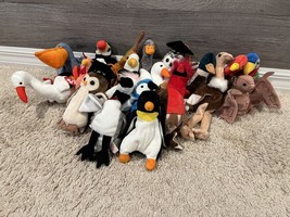 Lot of (21) Beanie Babies In Great Condition. From 1993 &amp; Up. All Have Tags - £35.37 GBP