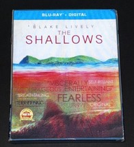 NEW The Shallows (Blu-ray, Digital, 2016) w/Lenticular Slipcover, Blake Lively - £7.76 GBP