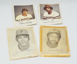 Lote De 4 Foto Tarjeta MLB Béisbol Pittsburgh Pirates Willie Stargell Etc - $34.64