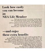 1968 NRA National Rifle Association Membership Form Advertisement Huntin... - $364.86 MXN