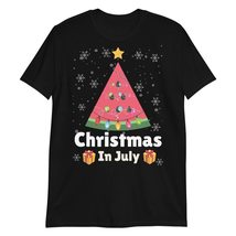 Christmas in July T-Shirt Black - £15.71 GBP+