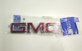 New OEM Genuine GMC Red Chrome Gate Emblem all models 84674414 - £21.71 GBP