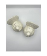 Vintage White Ceramic Turkey Salt and Pepper Shakers Thanksgiving Fall D... - €20,84 EUR