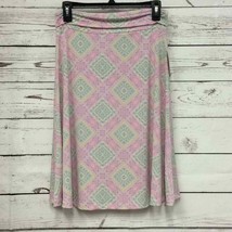 LuLaRoe Azure geometric print fold over skirt XS - £16.09 GBP