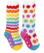 Jefferies Socks Girls Knee High Fun Comfy Fuzzy Slipper Socks Non-Skid S... - $19.19 CAD