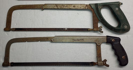 22HH40 TWO HACKSAWS, GREAT NECK &amp; DISSTON, FAIR CONDITION - $8.53