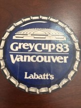 1983 Grey Cup CFL Football Sticker Toronto 18 BC 17 - $369.95 MXN