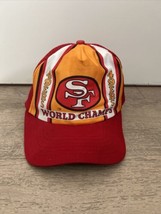 San Francisco 49ers World Champs Mesh Snapback Hat Cap - Read - $23.60