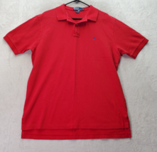 Polo by Ralph Lauren Polo Shirt Mens XL Red Short Sleeve High Low Slit Collared - £14.83 GBP