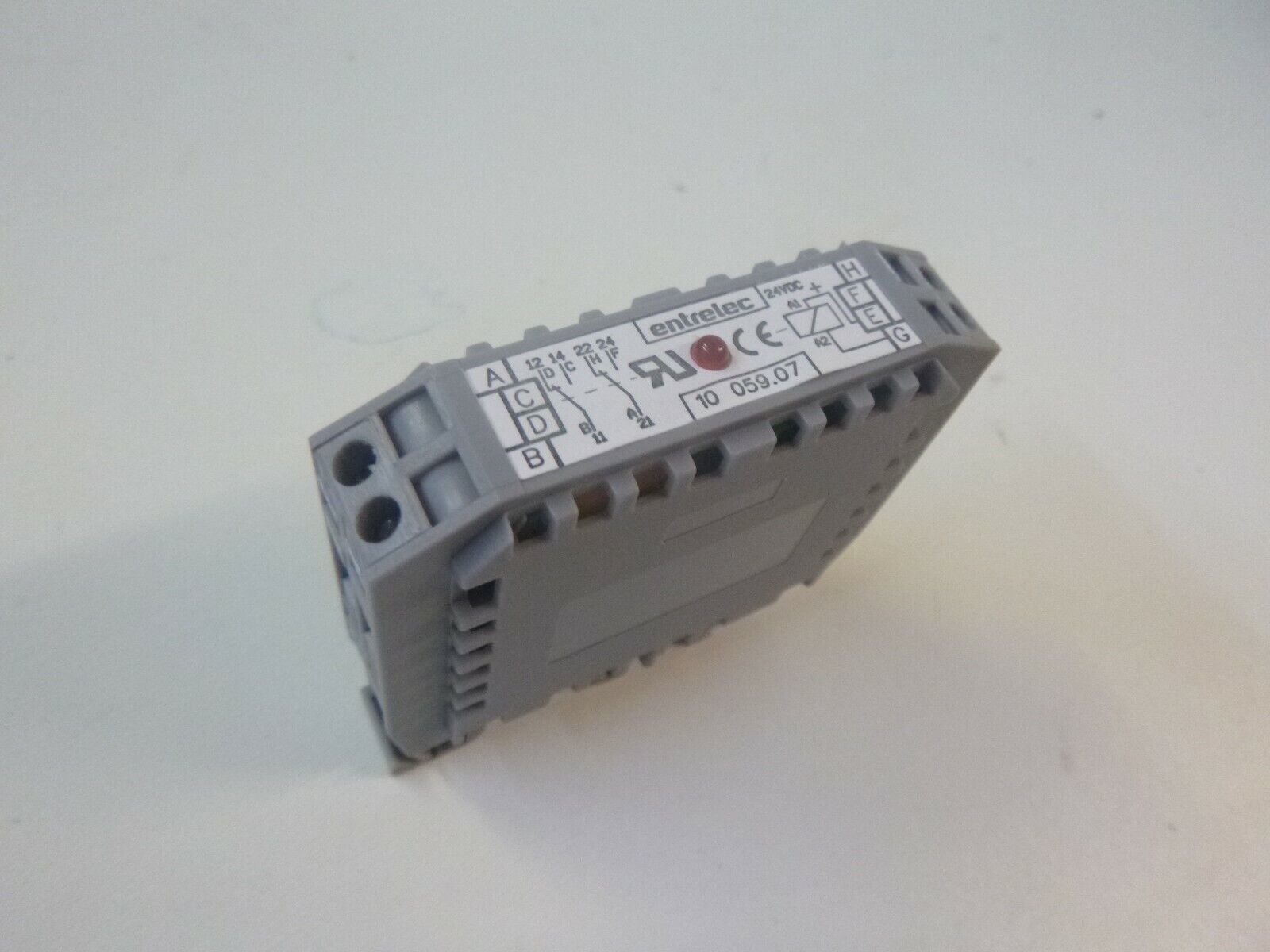 Entrelec 10 059.07 24VDC Relay - $8.69