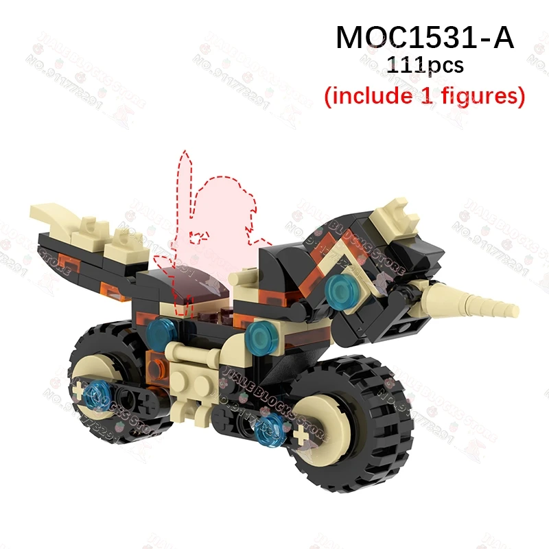 Limited Stock | MOC1531-A - MOC Game Series Properties Creative Building... - £19.74 GBP