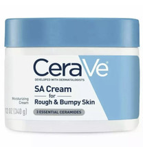 CeraVe SA Cream for Rough Bumpy Skin Moisturizing Cream 12 oz Salicylic Acid - £21.24 GBP