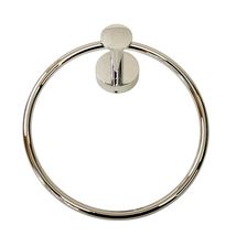 Signature Hardware 353665 Prague 8-1/2&quot; Wall-Mounted Towel Ring - Chrome - $39.90