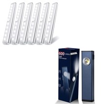 6 Pack Led Motion Sensor Lights, Rechargeable Portable Pen Work Light - £58.35 GBP