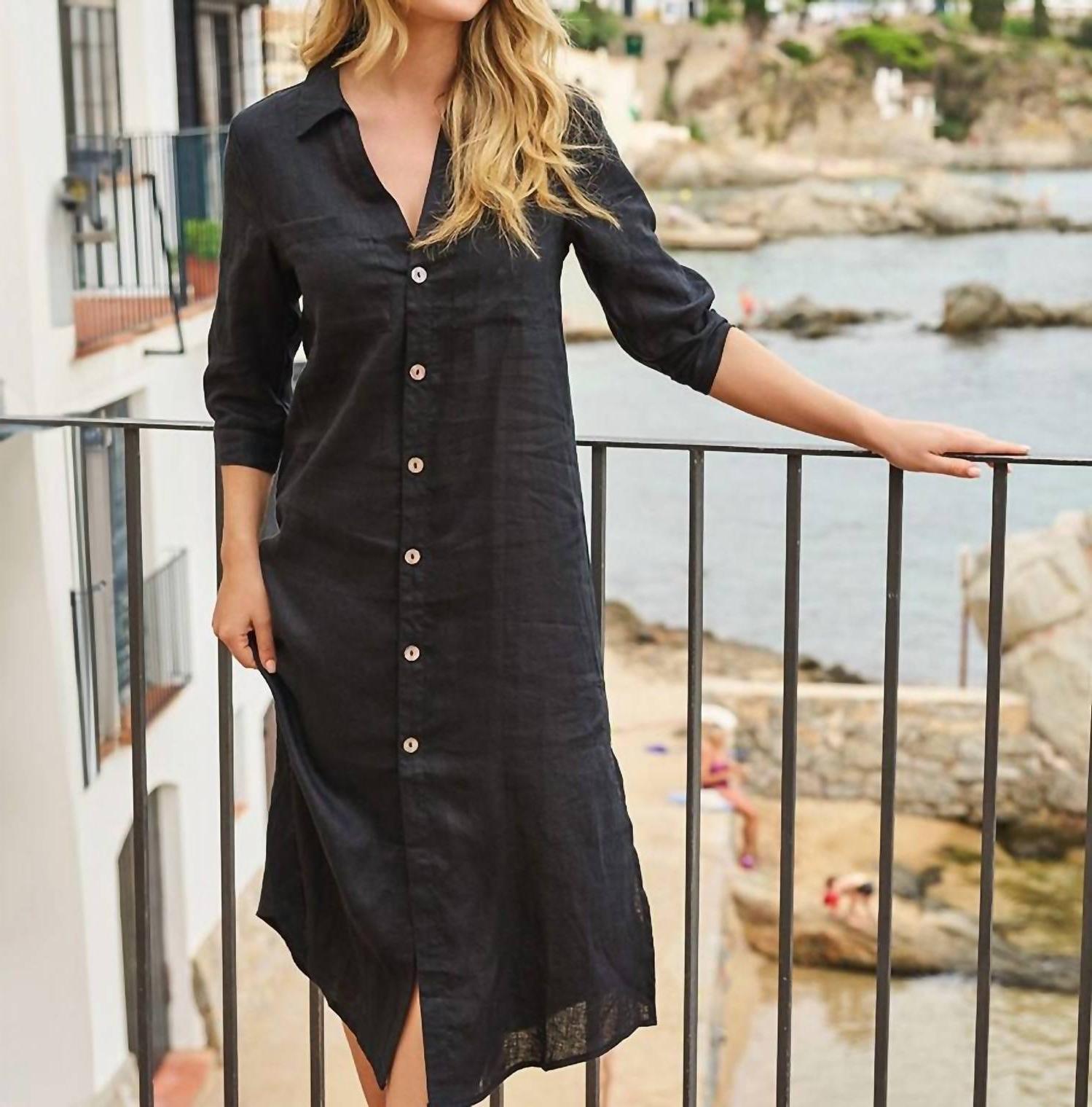Esqualo Linen Maxi Dress Size XS - $104.94