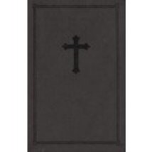 NIV Compact Thinline Bible - Charcoal [Imitation Leather] Zondervan - £19.57 GBP