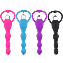 Adult-Female-Waterproof-Massager-Vibrator-G-spot-Anal-Beads-Butt-Plug-Se... - $8.99