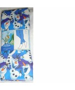 Disney Frozen Olaf Girls Leggings L 12 14 Blue White NEW  - $14.00