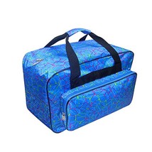 Blue Sewing Machine Carrying Case,Universal Canvas Carry Tote Bag,Portab... - $42.15