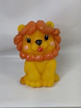 Lion Squeeze Toy Figure Vinyl 4 Inch Chariot Victor Publishing - £15.84 GBP