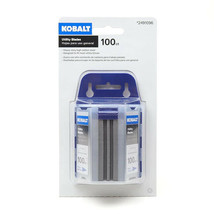 Kobalt 100 Count Utility Blades Brand New 2491096 - $17.81