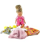 Vintage Bayer Talking Doll 20" German Speaking  Blond Blue Eyes Soft+Har... - $113.60