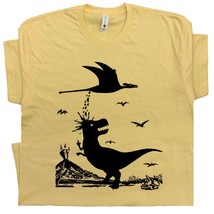 T Rex Shirt Funny Dinosaur Shirt Jurassic Retro Pterodactyl Park Graphic Tee  - £15.95 GBP