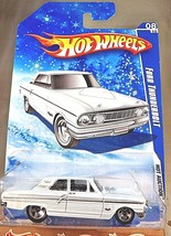 2010 Hot Wheels Target Snowflake #143 Hot Auction 8/10 FORD THUNDERBOLT White - £12.98 GBP