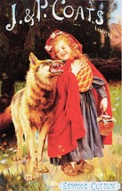 6398.Coats Red Hood &amp; Wolf 18x24 Poster.Victorian Wall Art Decoration Design - £22.38 GBP