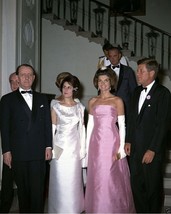 President and Mrs. John F. Kennedy with French Culture Minister New 8x10 Photo - £7.06 GBP