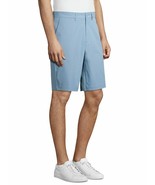 George Men&#39;s Performance Flat Front Shorts Size 40 Light Blue Color  10&quot;... - $319.91 MXN
