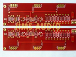 30W Mosfet class A SE amplifier huge PCB mirrored 2 pieces  ! - £27.01 GBP