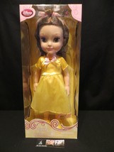 Disney Store Authentic Toddler Doll 16&quot; Princess BELLE The Beauty &amp; Beast - £48.81 GBP