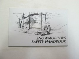 2002 Snowmobilers Safety Handbook Manual FACTORY OEM BOOK 02 - €17,13 EUR