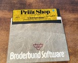 The Print Shop For Atari 810 800 Computers 5.25” Floppy Disk Only Broder... - $9.89
