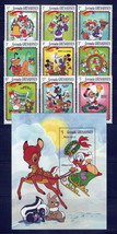 Grenada Grenadines 560-569 MNH Disney Christmas Jingle Bells ZAYIX 0701M0089 - £13.30 GBP