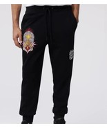 Psycho Bunny Drawstring Jogger Sweatpants Patches Black ( 3XL ) - $175.89 CAD