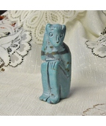 Turquoise Monkey Hand Carved - £18.79 GBP