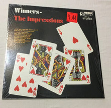 The Impressions LP Winners Up Front Stereo UPF-102 VG In Shrink  - £14.50 GBP