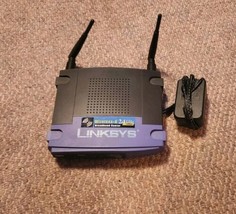 Linksys Wireless G Broadband Router 4-Port Switch WRT54G Verion 2 - £11.59 GBP