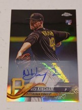 Nick Kingham Pittsburgh Pirates 2018 Topps Chrome Certified Autograph Card - £3.90 GBP